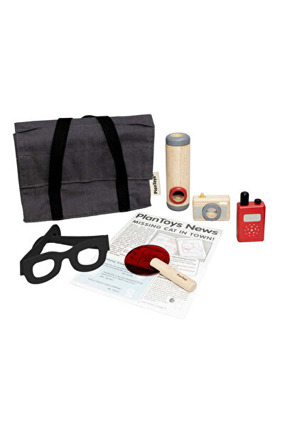 PLANTOYS Detective Set — Wooden Pretend Play Set