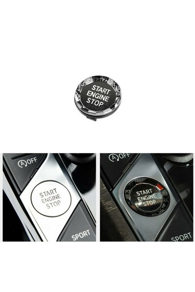 idealaksesuar Bmw Start Stop Button G20 G22 G26 F40 F44 G29 Crystal Model