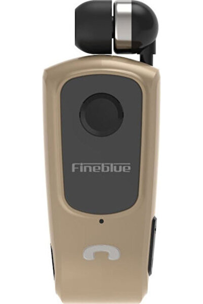 Fineblue F920 In-ear Bluetooth Handsfree Ακουστικό Πέτο χρυσό
