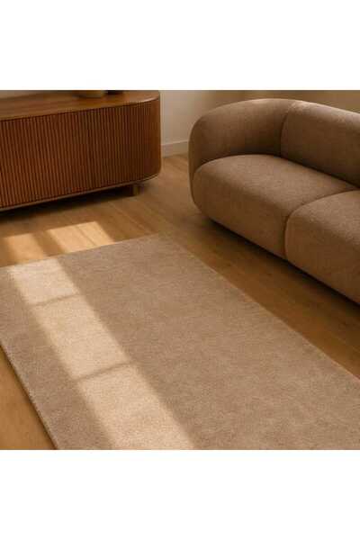 Evidea Soft Lami Post Halı - Bej - 80x150 cm