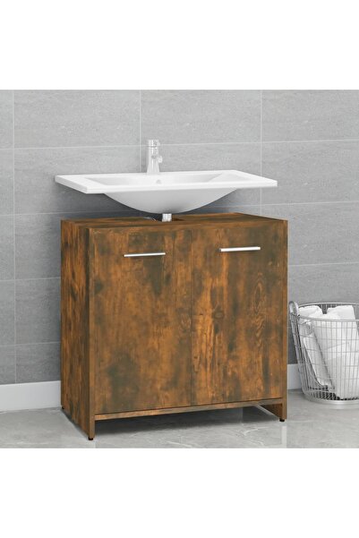 Concept Bathroom cabinet, smoky oak, 60x33x60 cm, engineered wood