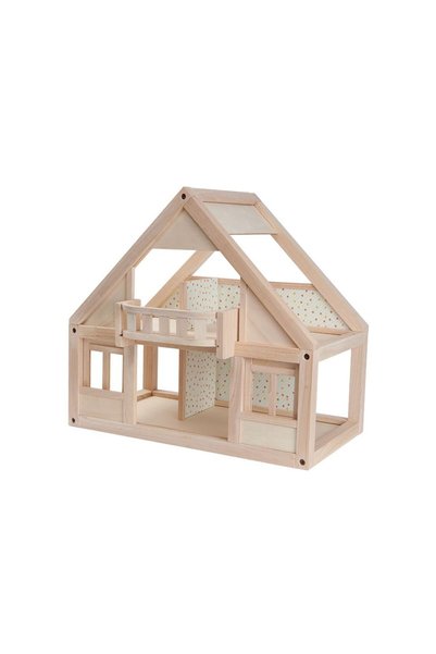 PLANTOYS My First Dollhouse — Wooden Dollhouse & Accessories