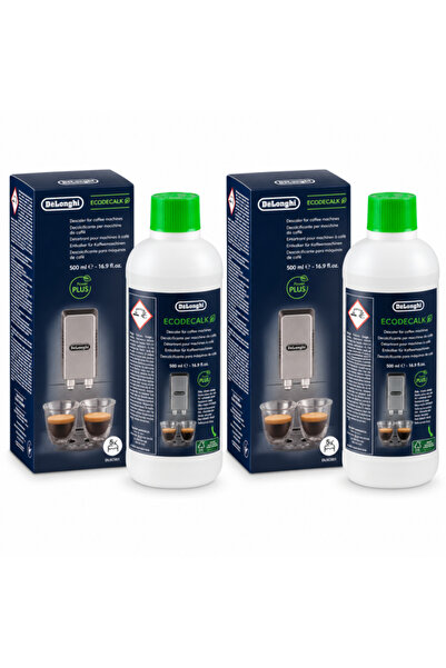 DELONGHİ Pachet de 2 x soluție de detartrare EcoDecalk, 500 ml