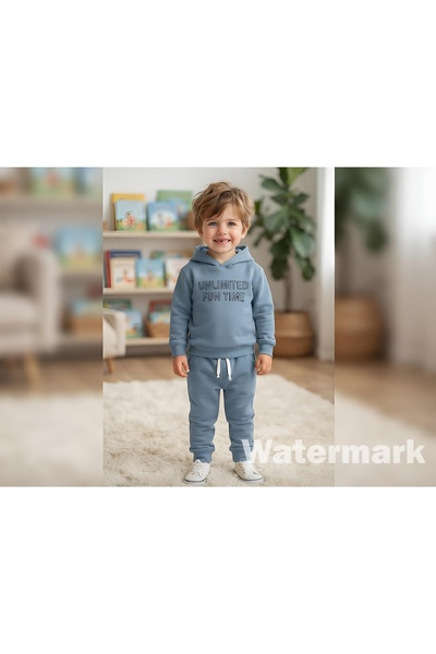 Zelhankids Σετ φόρμας με κουκούλα για αγόρια