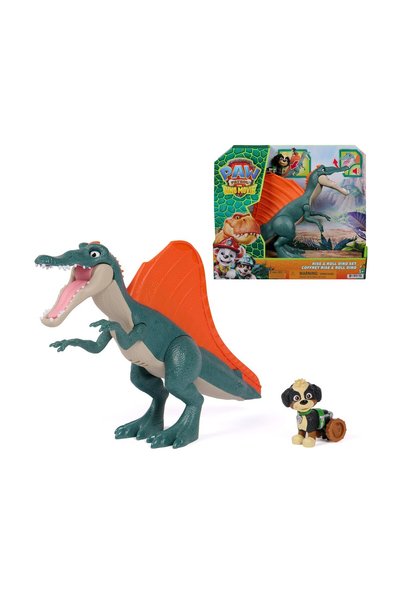 PAW PATROL Περιπολία της ταινίας Catelusilor με δεινόσαυρους Dino Rise and Ro...