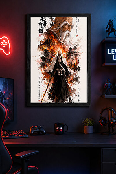 Charmbi Bleach Yamamoto Wooden Framed Poster Gift Wall Painting Premium Print...