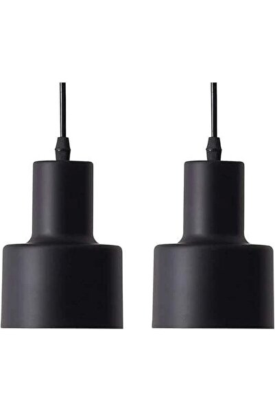 OEM Set de 2 Pendule LED Minimaliste Stil Loft E27, Reglabile 120cm, din Meta...