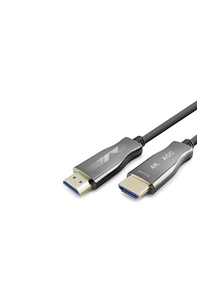 Lovesta Home Fiber Optik Hdmi 2.0 Kablo 4K Uhd 60 Hz 50 M - Siyah HDX2059