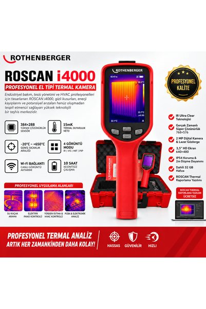 Rothenberger Roscan İ4000 Termal Kamera