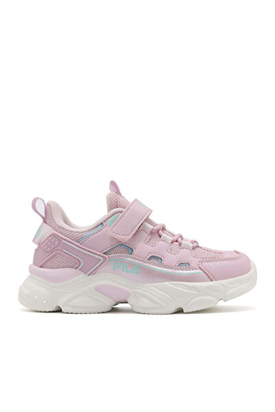 Fila Memory Spinel 3 V Αθλητικά Παιδικά Παπούτσια Τρεξίματος με Βέλκρο Μωβ