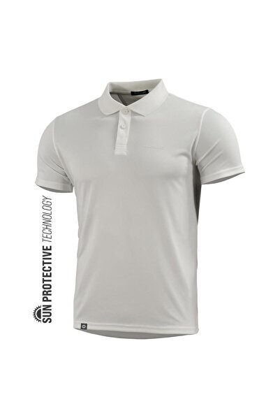 Pentagon Μπλούζα Polo Quick-Dry Anassa Άσπρη S