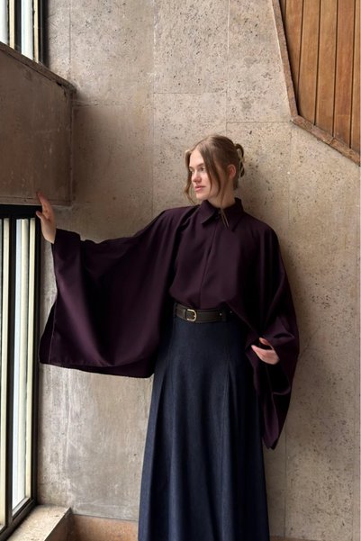 fayaboutique.com Mürdüm Vela Panço Bluz