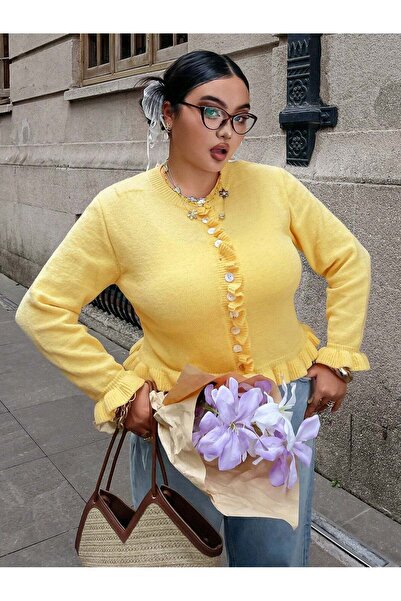 Sheya Cardigan, yellow