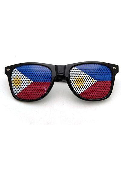 Generic YIMICO New unisex flag style women men sunglasses Decorative spectacl...