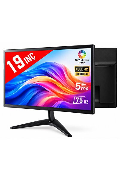 jetucuzal MPIA MP-19 Hoparlörlü 19" Led Monitör
