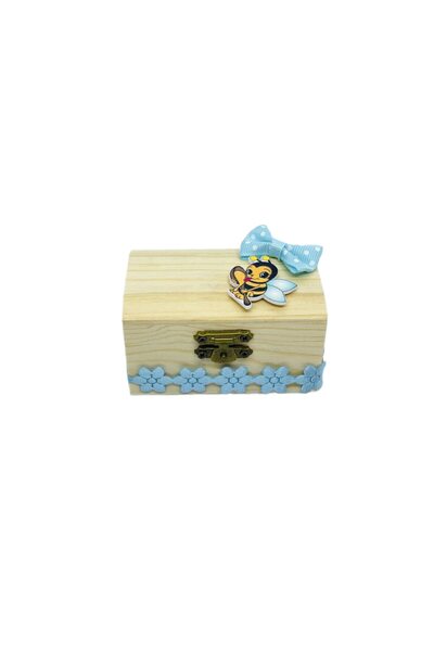 OEM Cutie de lemn pentru prima șuviță de păr, dreptunghiulară 10x5x5cm, perso...