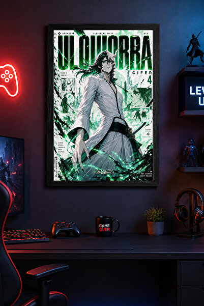 Charmbi Bleach Ulqiuorra Black Framed Modern Wall Painting Custom Coating Pos...