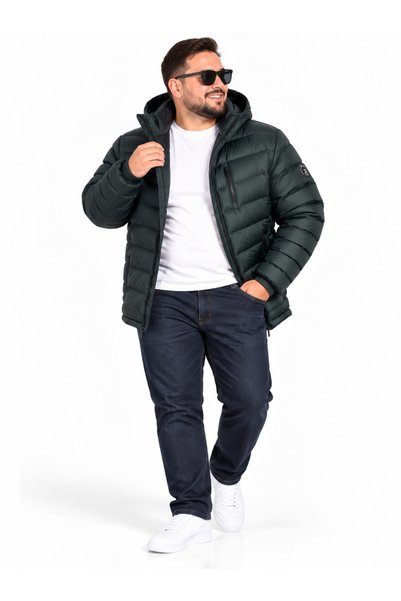 ANNEX Large Size Hooded Inflatable Men's Coat