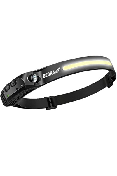 dedra Lanternă frontală 3-în-1, bandă LED COB flexibilă, 300lm, activare cu s...