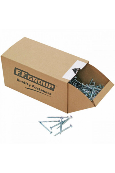 FF Group Set de 1000 șuruburi pentru lemn, cap cruce, 3.5 x 20mm, F.F. GRUPĂ