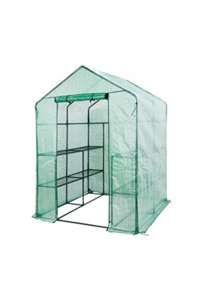 NEO Tools Seră 143 x 143 x 195 cm, folie PE, structură metalică