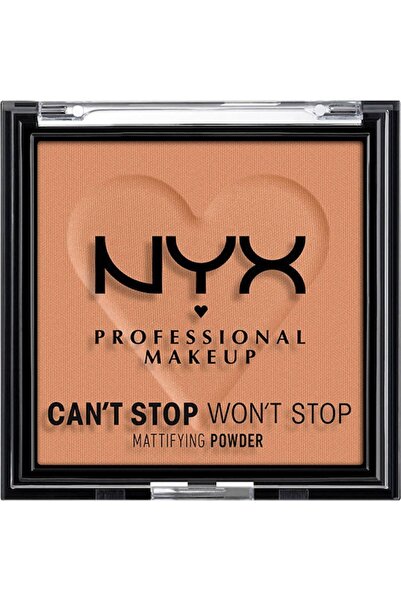 NYX Professional Makeup Can't Stop Won't Stop Ματ Πούδρα 07 Καραμέλα 6γρ