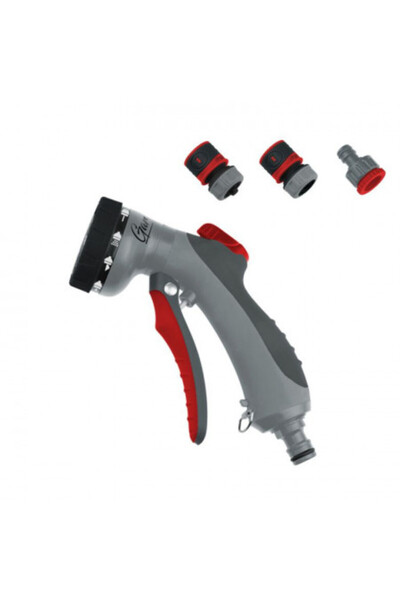 dedra Set complet de 4 capete de aspersor pentru furtun, 4 seturi de jeturi d...