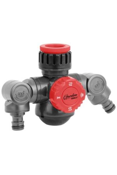 dedra Racord unghiular dublu pentru robinet 1/2", 3/4"