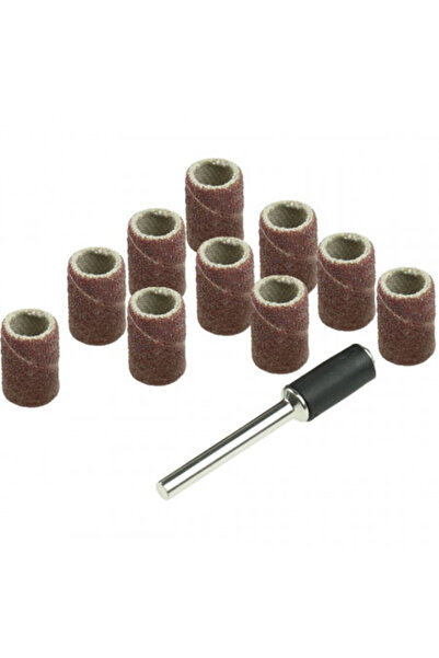 dedra Set de 11 tamburi de șlefuit pentru mini freză, 6,3 mm