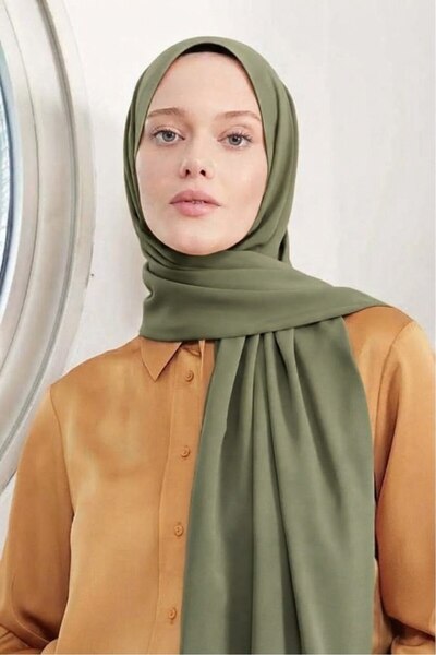 ALDAIYR Medina Silk Shawl Luxurious Silky, Lightweight, Women's Hijab Shawl -Mkr