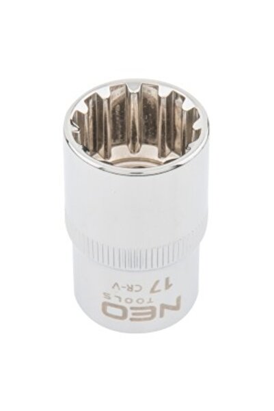 NEO Tools Cheie tubulară 12 laturi 1/2 ", 17 mm