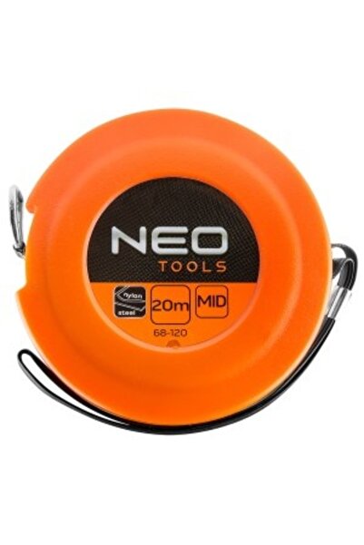 NEO Tools Ruletă, de uz casnic, din oțel, 20 m