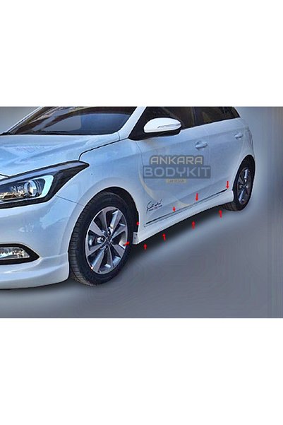 ANKARA BODYKİT İ20 MARŞPİYEL 2015 - 2019 PLASTİK - BEYAZ BOYALI