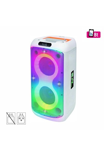 Sal Boxă de petrecere, 60W, cu baterie încorporată și lumină LED, Bluetooth, ...
