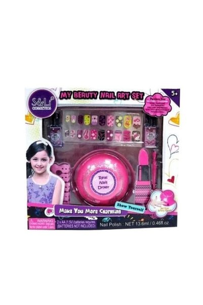 Generic Brand 💅 مجموعة فنون الأظافر للأطفال My Beauty Nail Art Set من S&L Co...