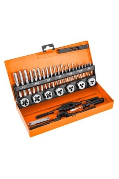 NEO Tools Tarozi și filiere M3-M12, set 32 piese, HSS, în cutie