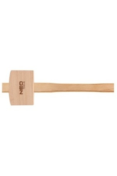 NEO Tools Ciocan de lemn 315g, 100x70x46 mm, lungime 320 mm