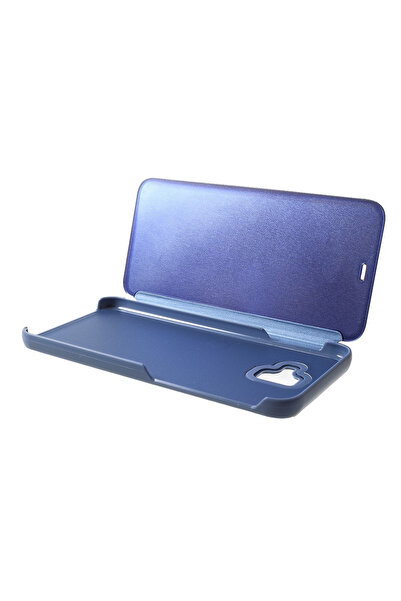 XGSM Husă cu oglindă pentru Samsung Galaxy J6+ Plus - Albastru