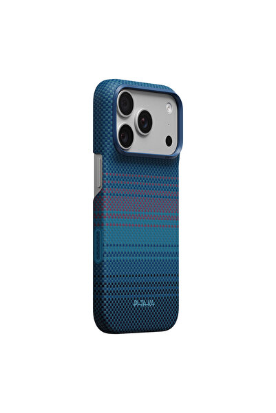 PITAKA Калъф Edge Case Nights Midnight 01 Moonrise MagSafe от арамид за iPhon...
