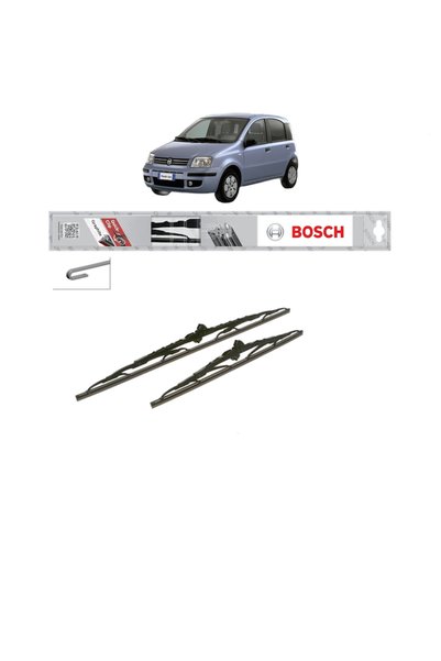Bosch Комплект от 2 чистачки за FIAT PANDA (169) от 2003-2013 г., Класически ...