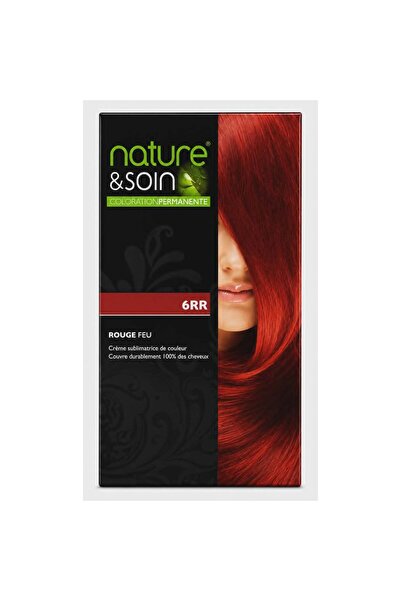 Naturalite Vopsea permanentă de păr, Roșu 6RR, 132 ml
