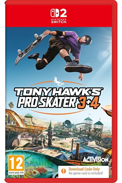 ACTIVISION Tony Hawk's Pro Skater 3 + 4 (Cod în cutie) - Nintendo Switch 2