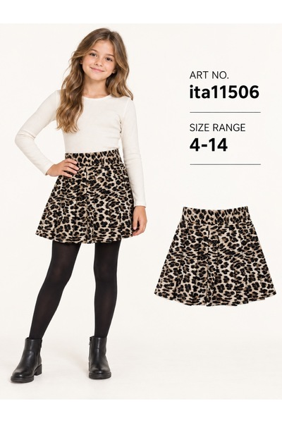 SETTY KOOP Girls’ Skirt with Rhinestone Detail