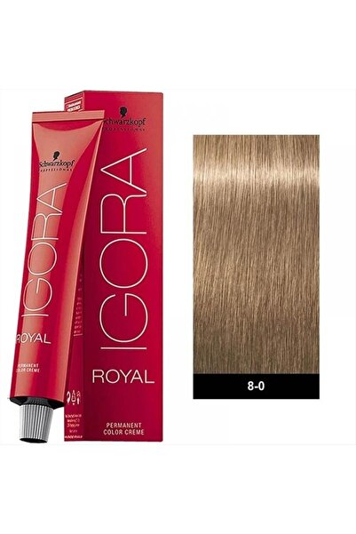 Schwarzkopf IGORA ROYAL 8-0 Ξανθό Ανοιχτό Φυσικό 60 ml