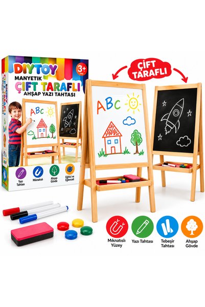 Golden Rainbow Manyetik ayaklı yazı tahtası