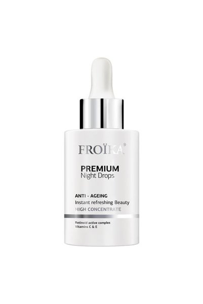 Froika Premium Νυχτερινές Σταγόνες Αντιγηραντικό Εντατικό Έλαιο Νύχτας 30ML