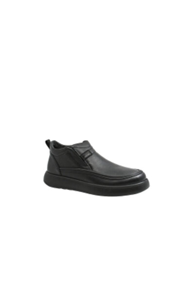 Battisto Lascari Casual μποτάκια από δέρμα, μαύρα FLGMBH-4