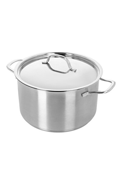 Demeyere Saucepan with lid, stainless steel, 24 cm/6 L, "Resto 3" -