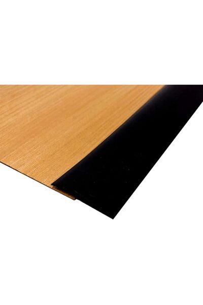 GENERAL 2M Black Carpet Trim Self Adhesive PVC Laminate Floor Door Doorway Tr...