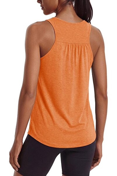 GENERAL PINSPARK Workout Tank Tops Woman Yoga Shirt Racerback Loose Athletic ...